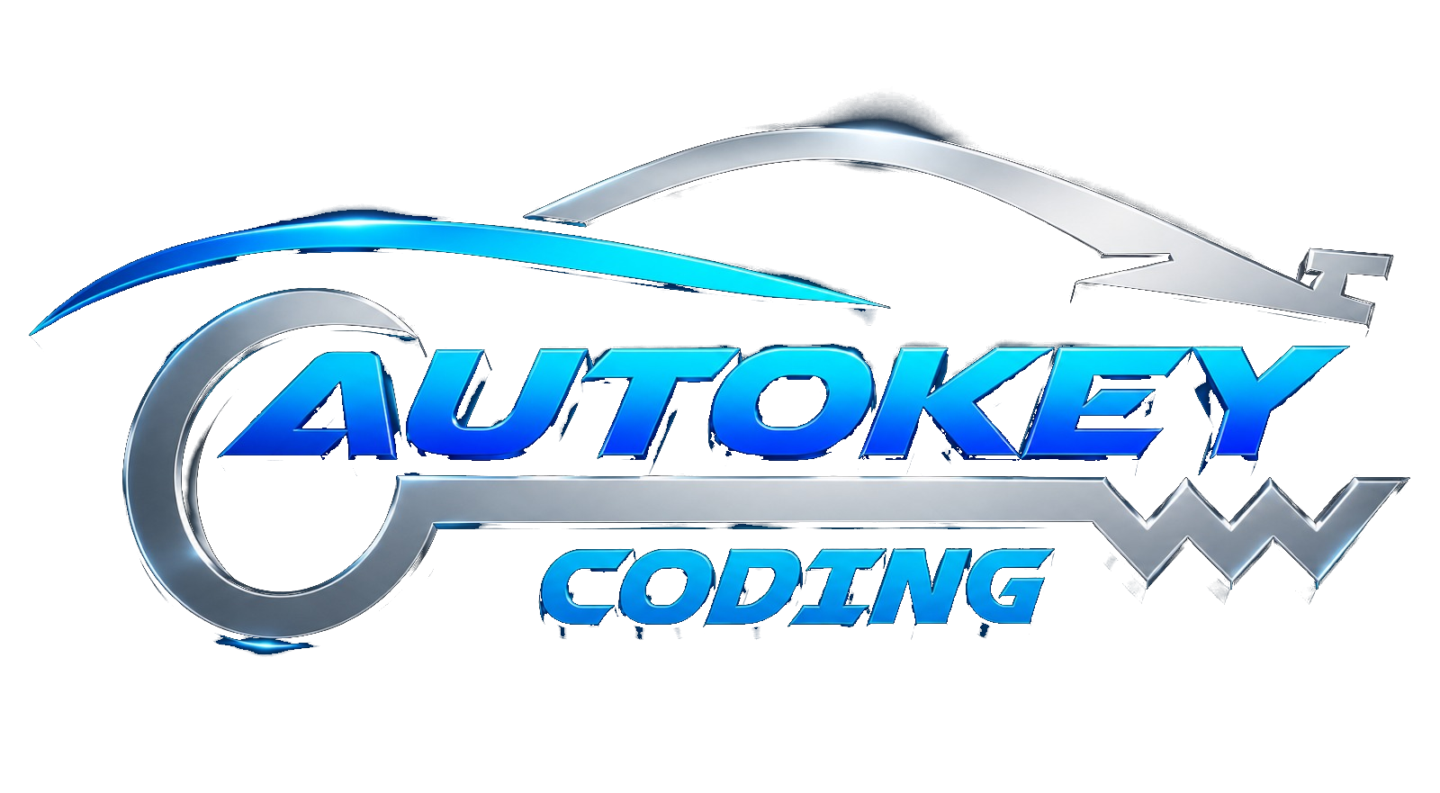 Autokey Coding 3D logo